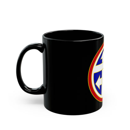 4 Sustainment Command (U.S. Army) Black Coffee Mug-The Sticker Space