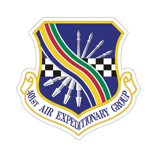 401st Air Expeditionary Group (U.S. Air Force) STICKER Vinyl Die-Cut Decal-6 Inch-The Sticker Space