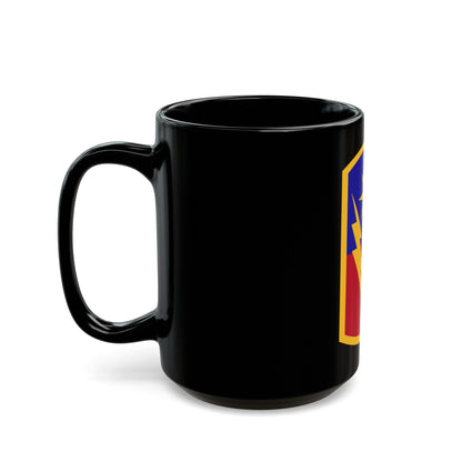 40th Armored Brigade (U.S. Army) Black Coffee Mug-The Sticker Space