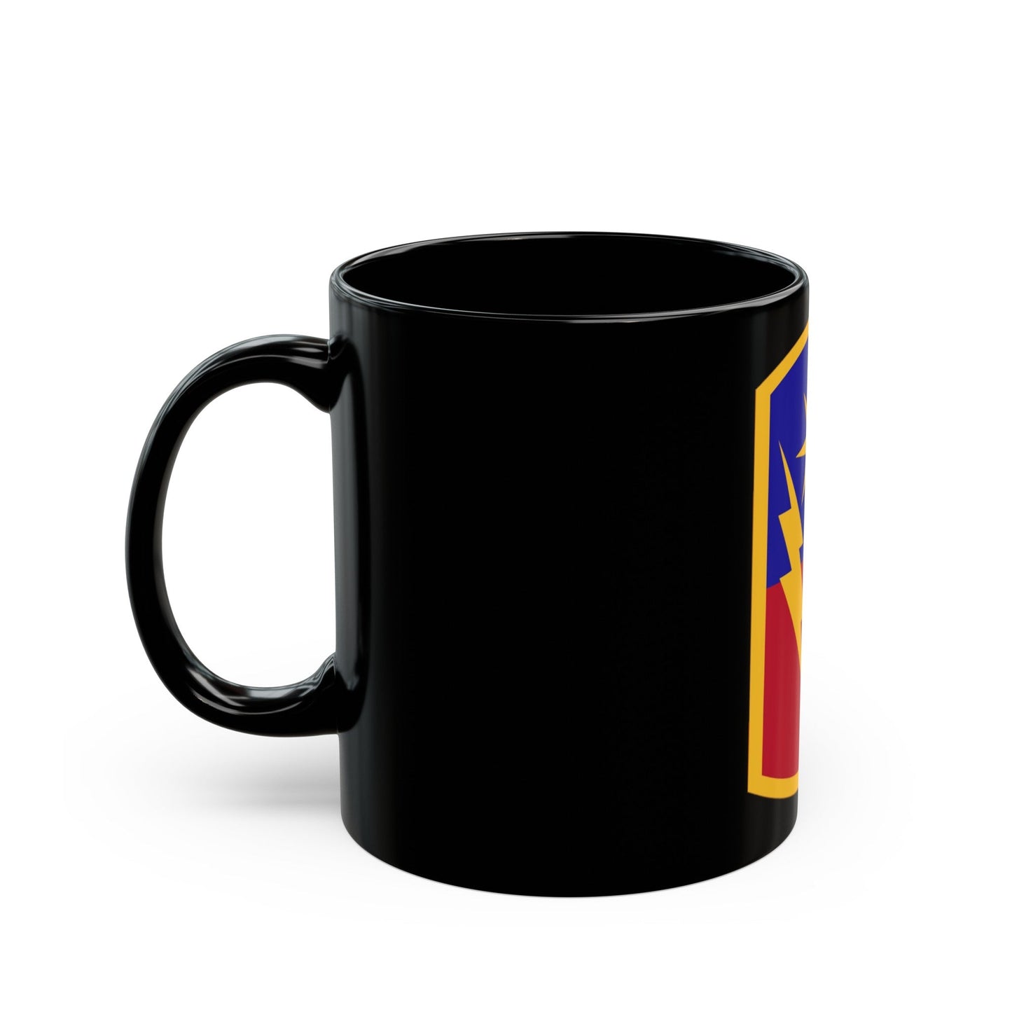 40th Armored Brigade (U.S. Army) Black Coffee Mug-The Sticker Space