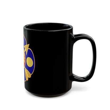 40th Artillery Brigade (U.S. Army) Black Coffee Mug-The Sticker Space