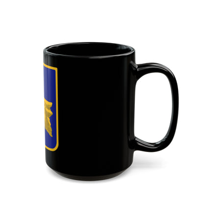 40th Infantry Regiment (U.S. Army) Black Coffee Mug-The Sticker Space
