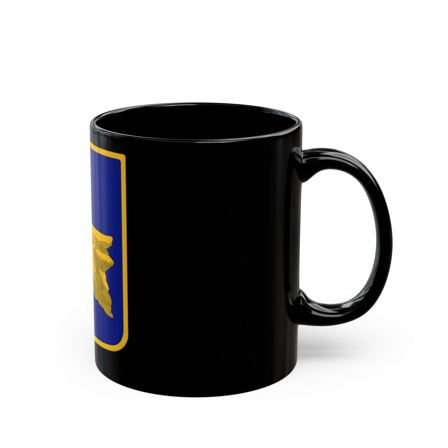 40th Infantry Regiment (U.S. Army) Black Coffee Mug-The Sticker Space