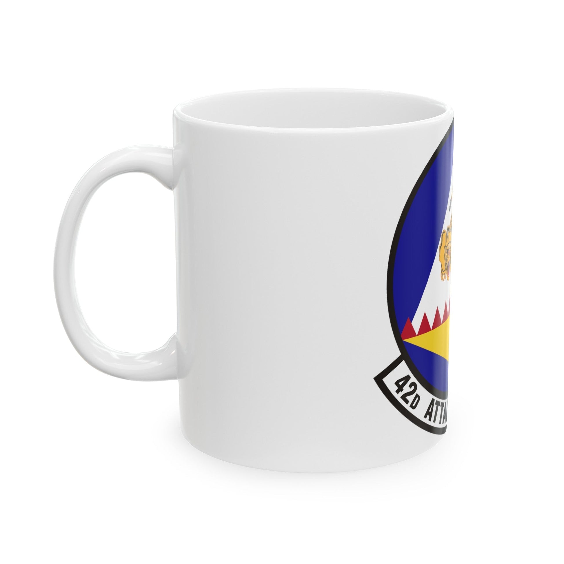 42 Attack Squadron ACC (U.S. Air Force) White Coffee Mug-The Sticker Space