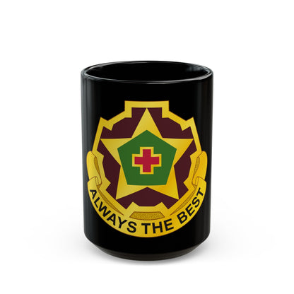 42 Field Hospital (U.S. Army) Black Coffee Mug-15oz-The Sticker Space