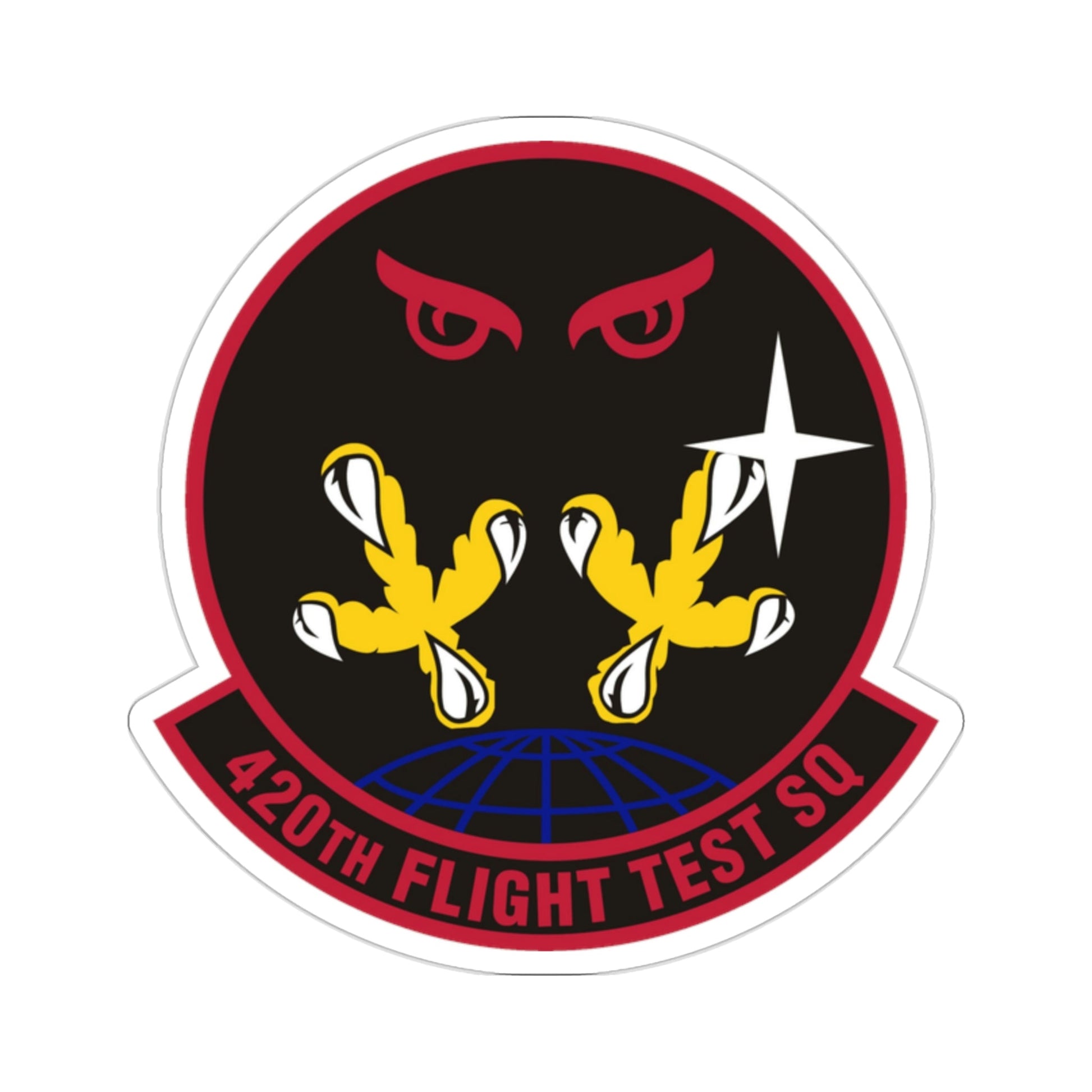 420 Flight Test Squdron AFMC (U.S. Air Force) STICKER Vinyl Die-Cut Decal-2 Inch-The Sticker Space