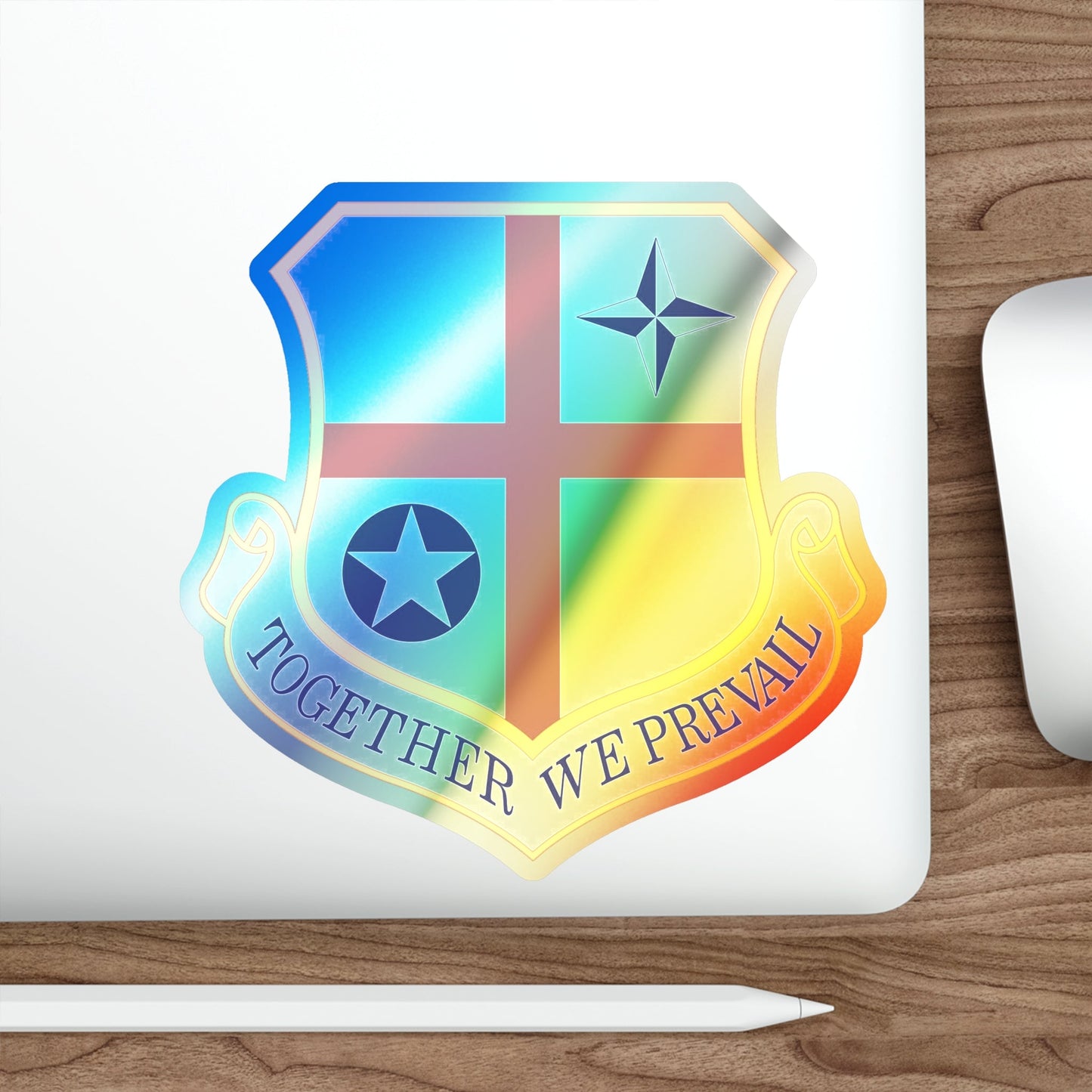 420th Air Base Group (U.S. Air Force) Holographic STICKER Die-Cut Vinyl Decal-The Sticker Space