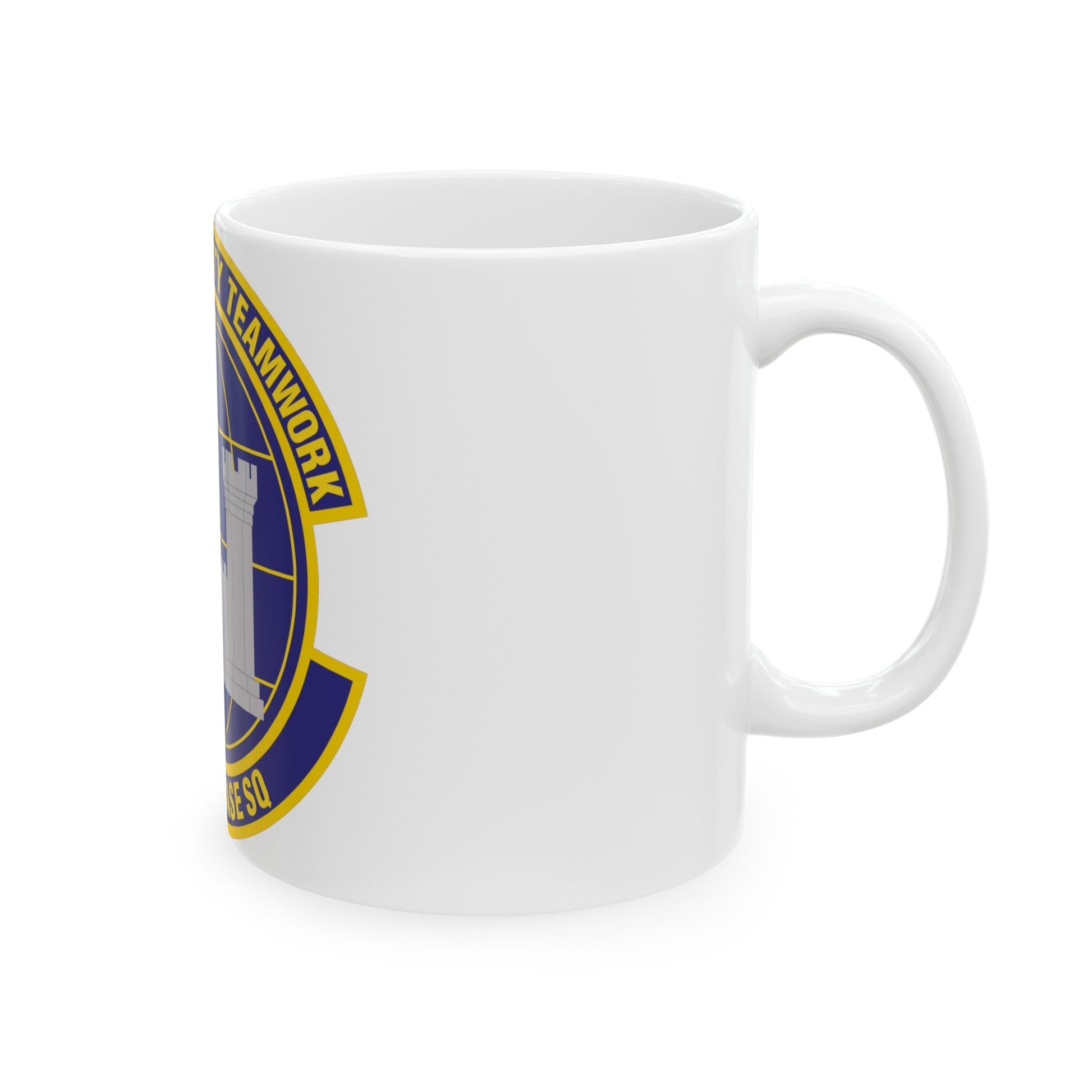 422d Air Base Squadron (U.S. Air Force) White Coffee Mug-The Sticker Space
