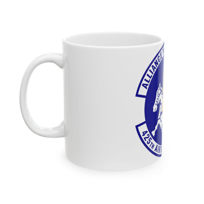 425th Air Base Squadron (U.S. Air Force) White Coffee Mug-The Sticker Space