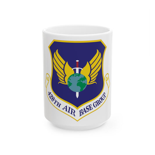 428th Air Base Group (U.S. Air Force) White Coffee Mug