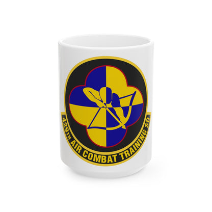 429th Air Combat Training Squadron (U.S. Air Force) White Coffee Mug-15oz-The Sticker Space
