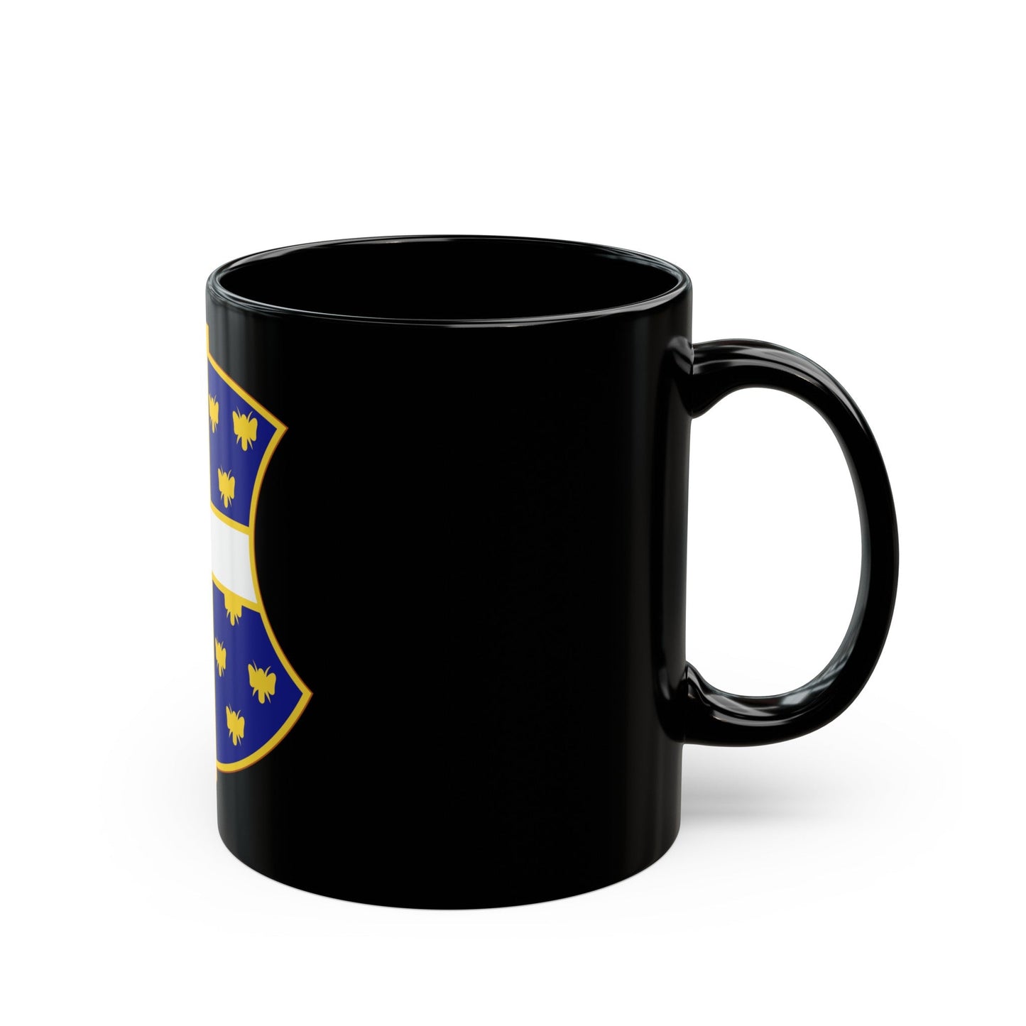 42nd Infantry Regiment (U.S. Army) Black Coffee Mug-The Sticker Space