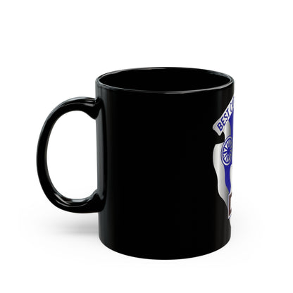 43 Surgical Hospital (U.S. Army) Black Coffee Mug-The Sticker Space