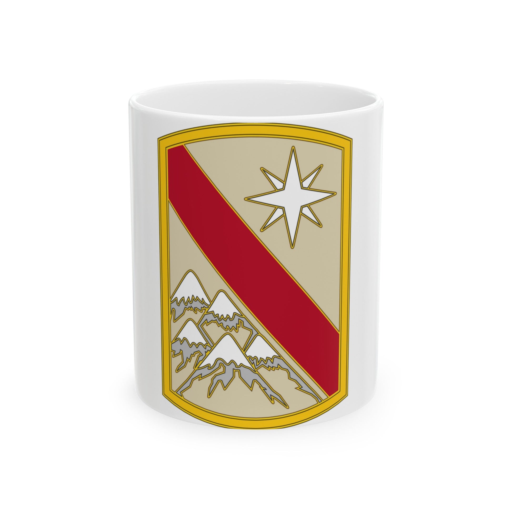 43 Sustainment Brigade (U.S. Army) White Coffee Mug-11oz-The Sticker Space