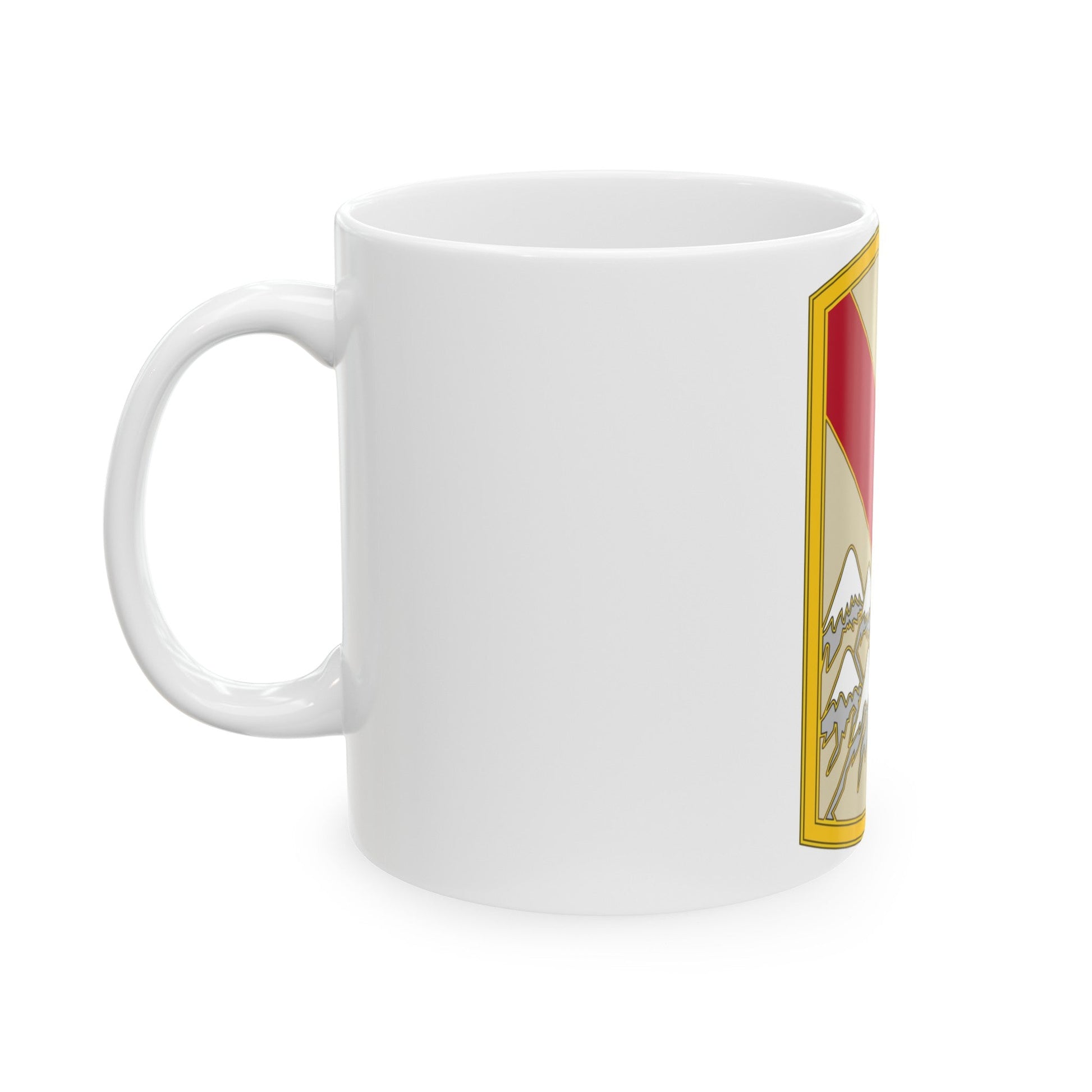 43 Sustainment Brigade (U.S. Army) White Coffee Mug-The Sticker Space