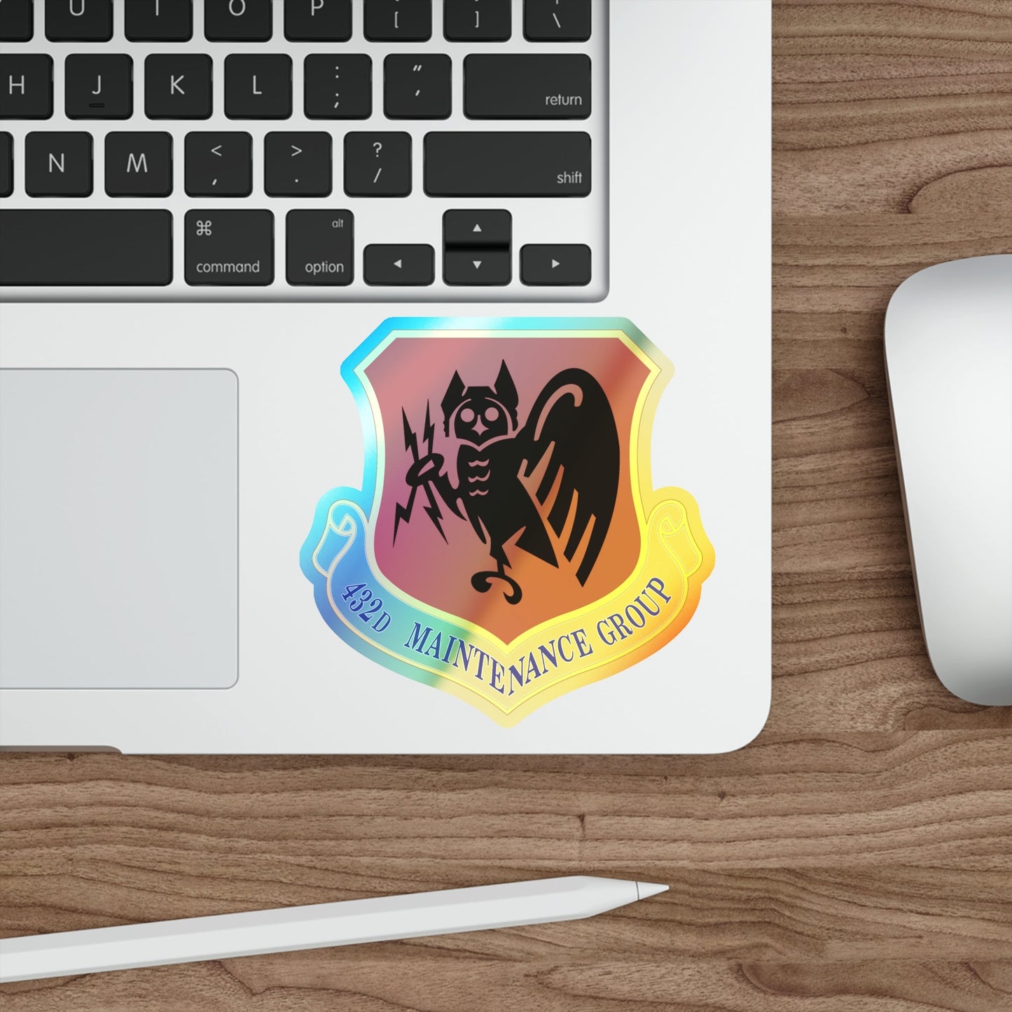 432d Maintenance Group (U.S. Air Force) Holographic STICKER Die-Cut Vinyl Decal-The Sticker Space
