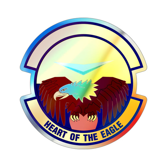 436 Aircraft Maintenance Squadron AMC (U.S. Air Force) Holographic STICKER Die-Cut Vinyl Decal-6 Inch-The Sticker Space