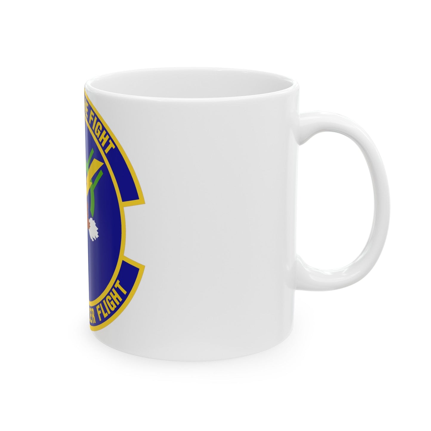 43d Comptroller Flight (U.S. Air Force) White Coffee Mug