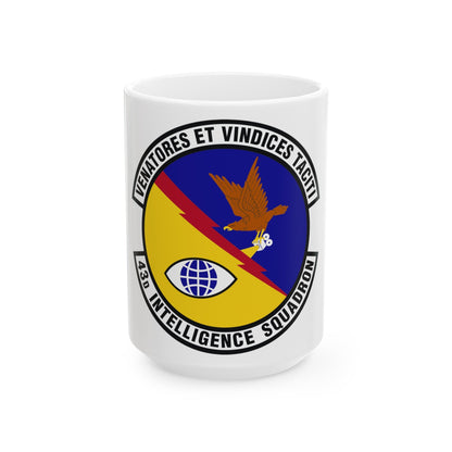 43d Intelligence Squadron (U.S. Air Force) White Coffee Mug-15oz-The Sticker Space