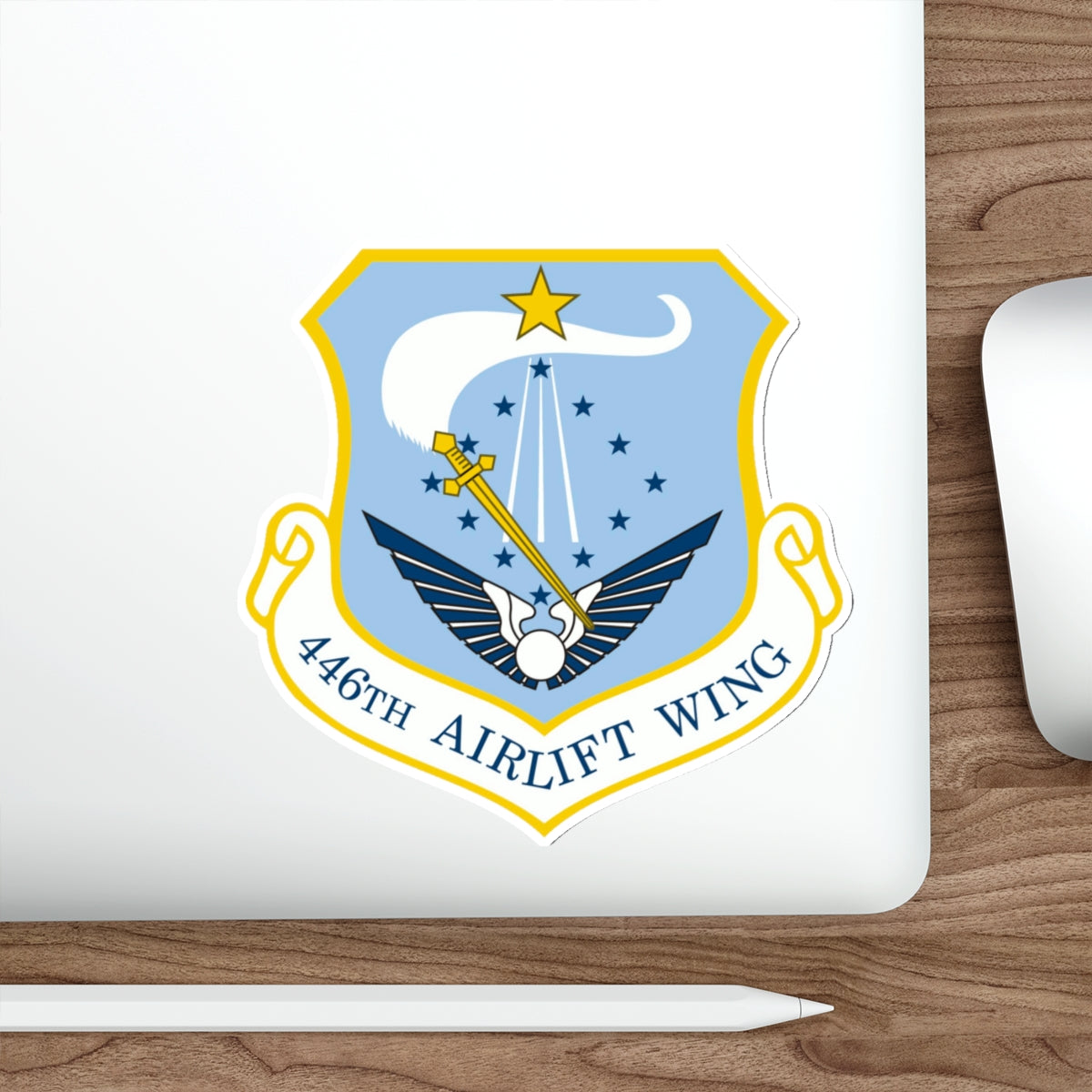446th Airlift Wing (U.S. Air Force) STICKER Vinyl Die-Cut Decal-The Sticker Space