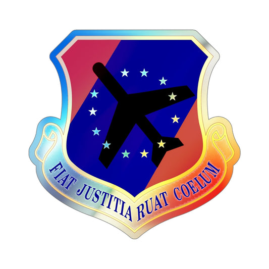 447th Air Expeditionary Group (U.S. Air Force) Holographic STICKER Die-Cut Vinyl Decal-6 Inch-The Sticker Space