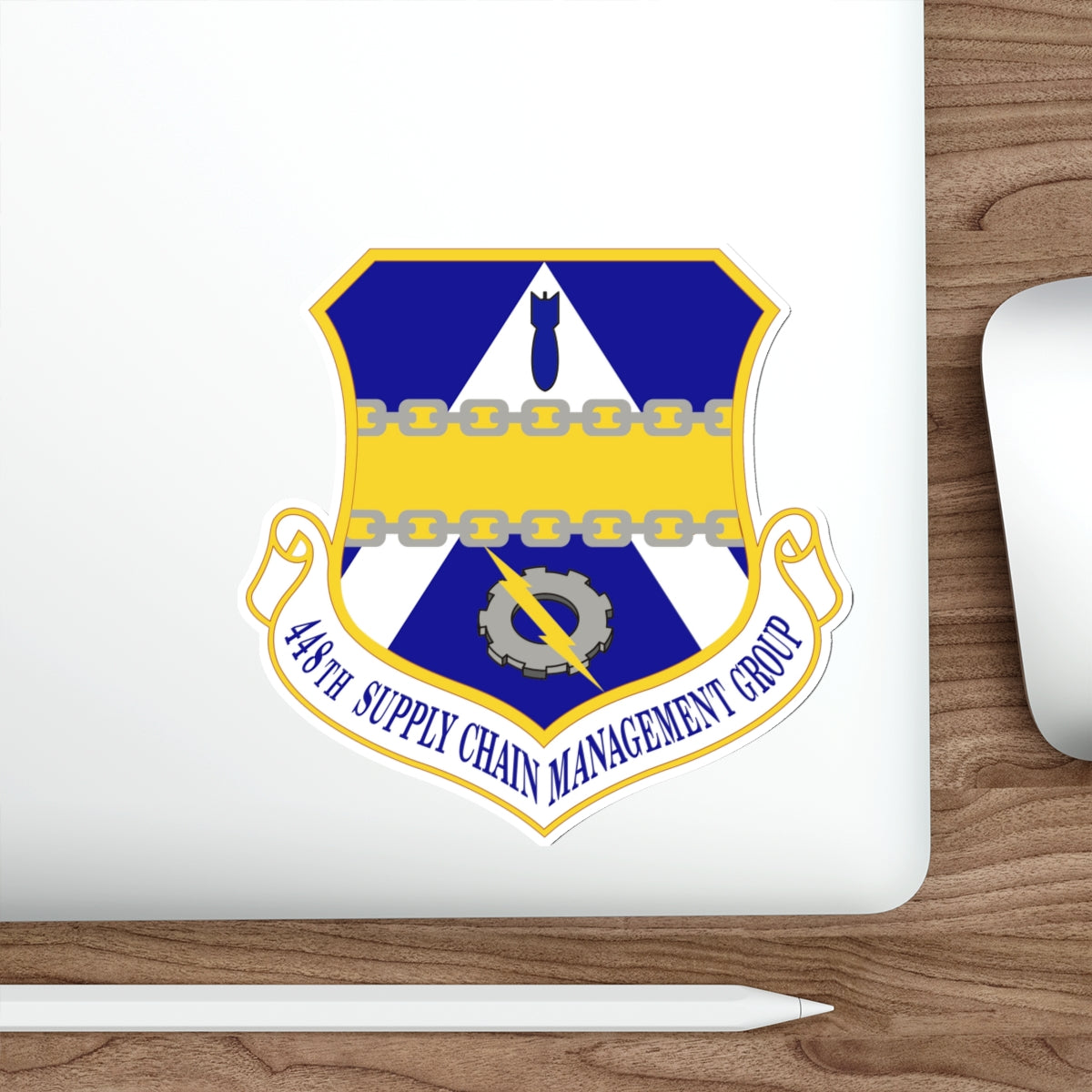 448th Supply Chain Management Group (U.S. Air Force) STICKER Vinyl Die-Cut Decal-The Sticker Space
