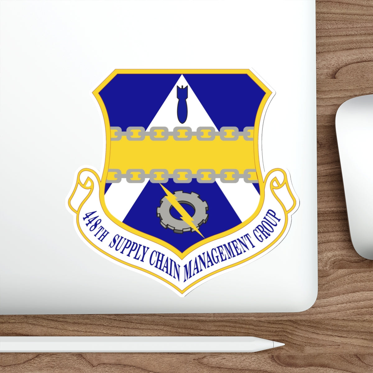 448th Supply Chain Management Group (U.S. Air Force) STICKER Vinyl Die-Cut Decal-The Sticker Space