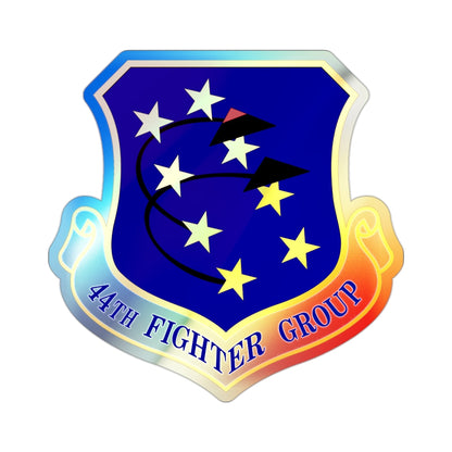 44th Fighter Group (U.S. Air Force) Holographic STICKER Die-Cut Vinyl Decal-2 Inch-The Sticker Space