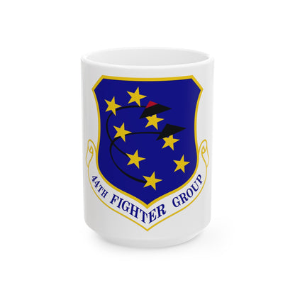 44th Fighter Group (U.S. Air Force) White Coffee Mug-15oz-The Sticker Space