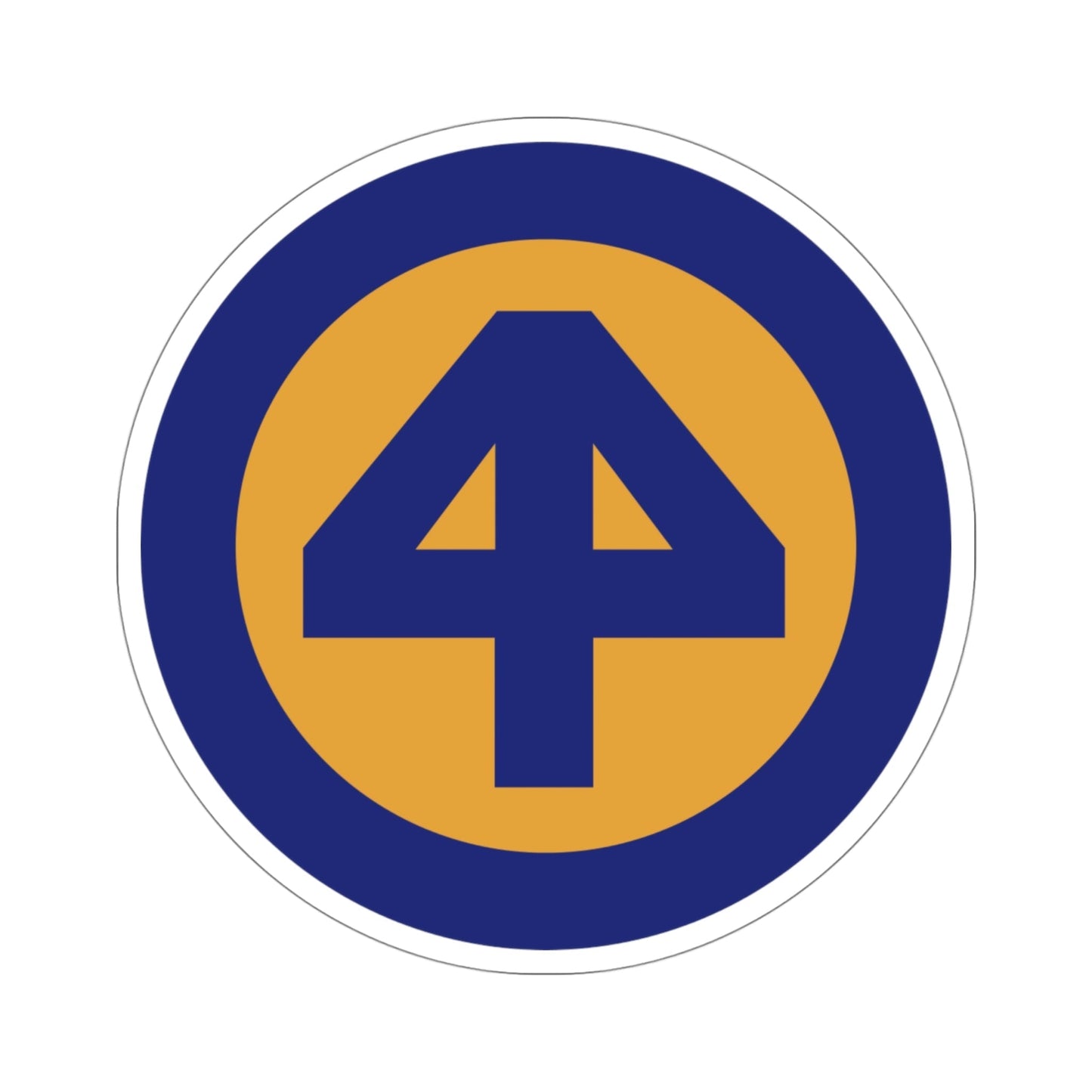 44th Infantry Division (U.S. Army) STICKER Vinyl Die-Cut Decal-4 Inch-The Sticker Space