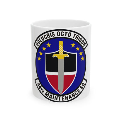 44th Maintenance Squadron (U.S. Air Force) White Coffee Mug-11oz-The Sticker Space