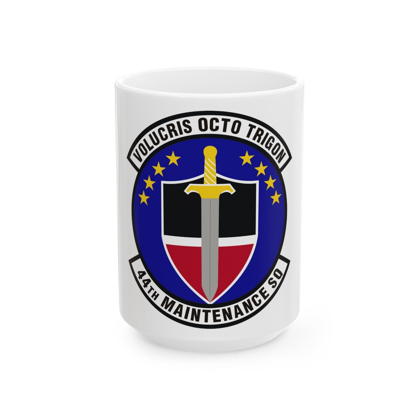 44th Maintenance Squadron (U.S. Air Force) White Coffee Mug-15oz-The Sticker Space