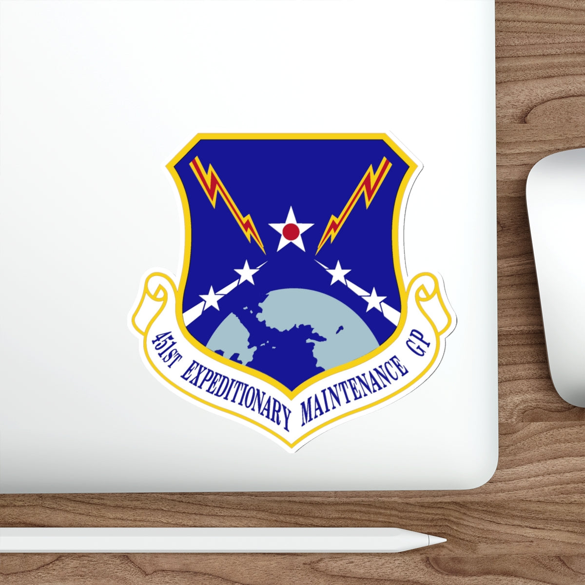 451st Expeditionary Maintenance Group (U.S. Air Force) STICKER Vinyl Die-Cut Decal-The Sticker Space