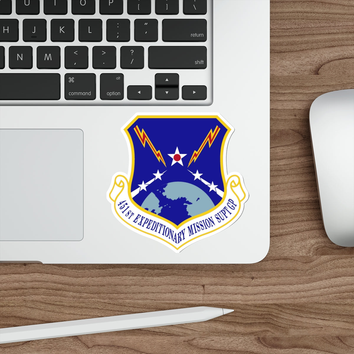 451st Expeditionary Mission Support Group (U.S. Air Force) STICKER Vinyl Die-Cut Decal-The Sticker Space