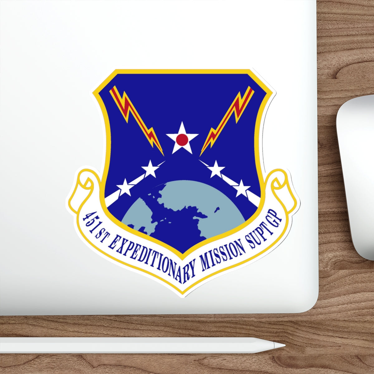 451st Expeditionary Mission Support Group (U.S. Air Force) STICKER Vinyl Die-Cut Decal-The Sticker Space