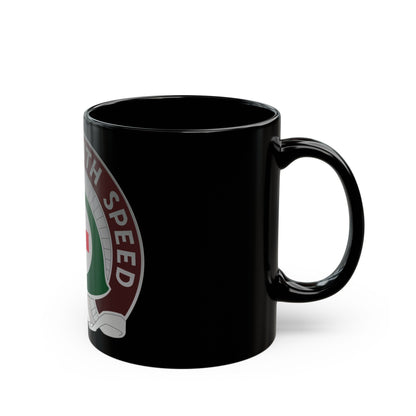 458 Surgical Hospital (U.S. Army) Black Coffee Mug-The Sticker Space