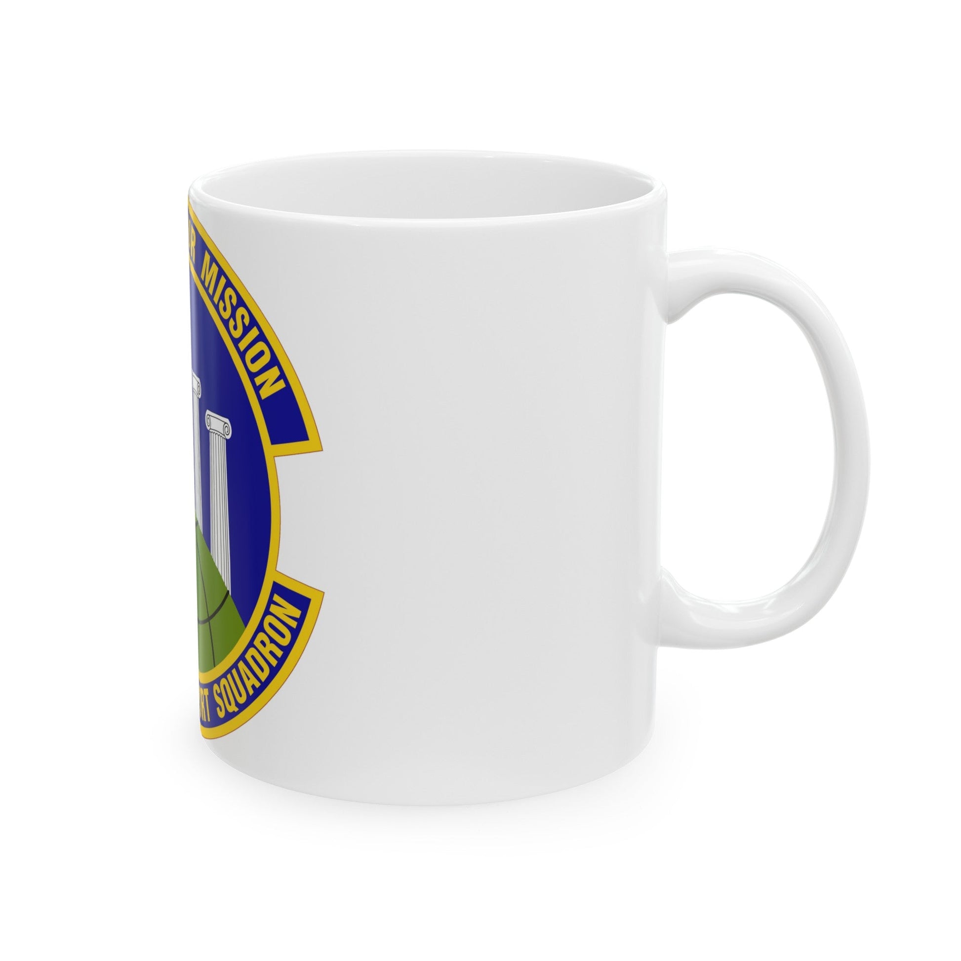 460 Force Support Squadron AFSPC (U.S. Air Force) White Coffee Mug-The Sticker Space
