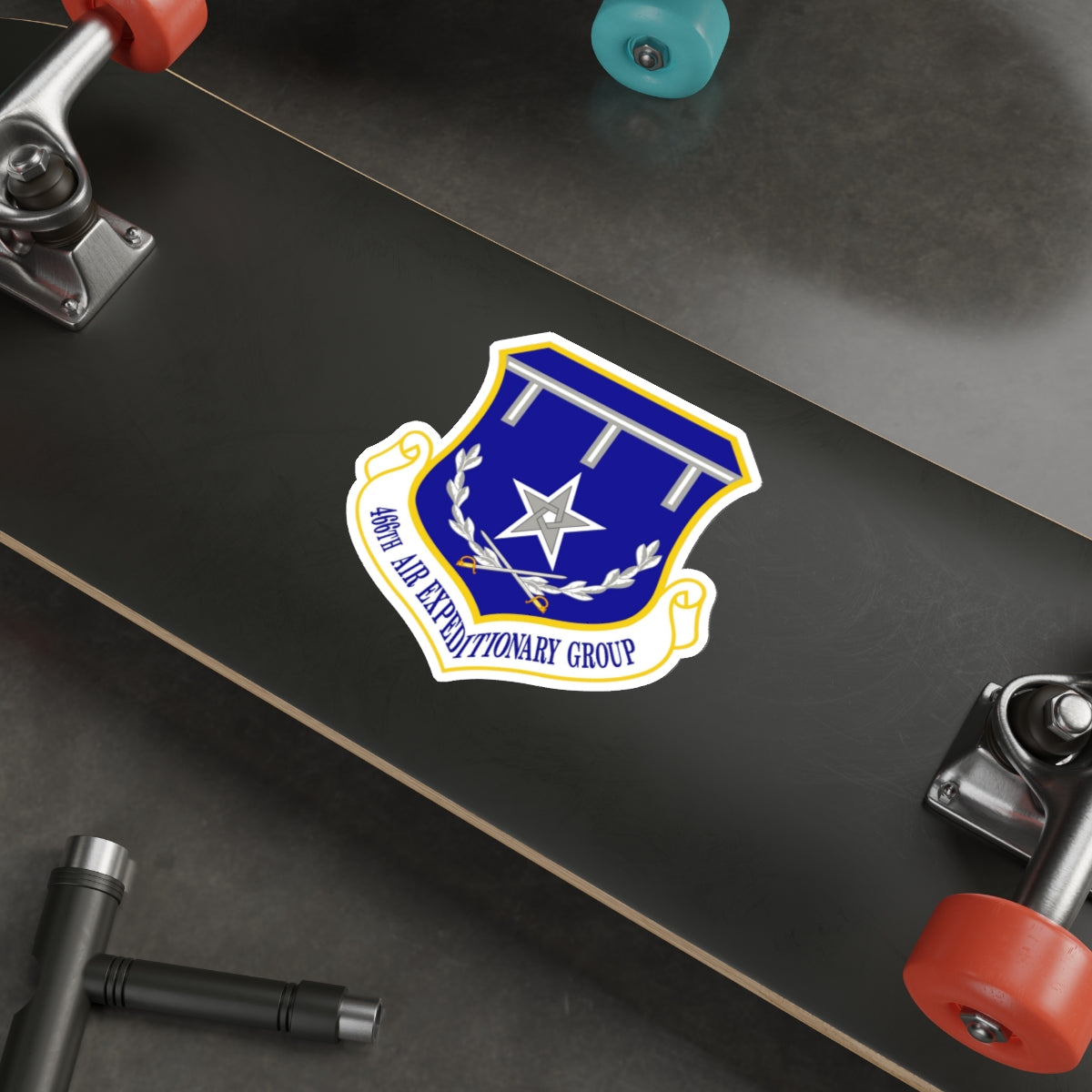 466th Air Expeditionary Group (U.S. Air Force) STICKER Vinyl Die-Cut Decal-The Sticker Space