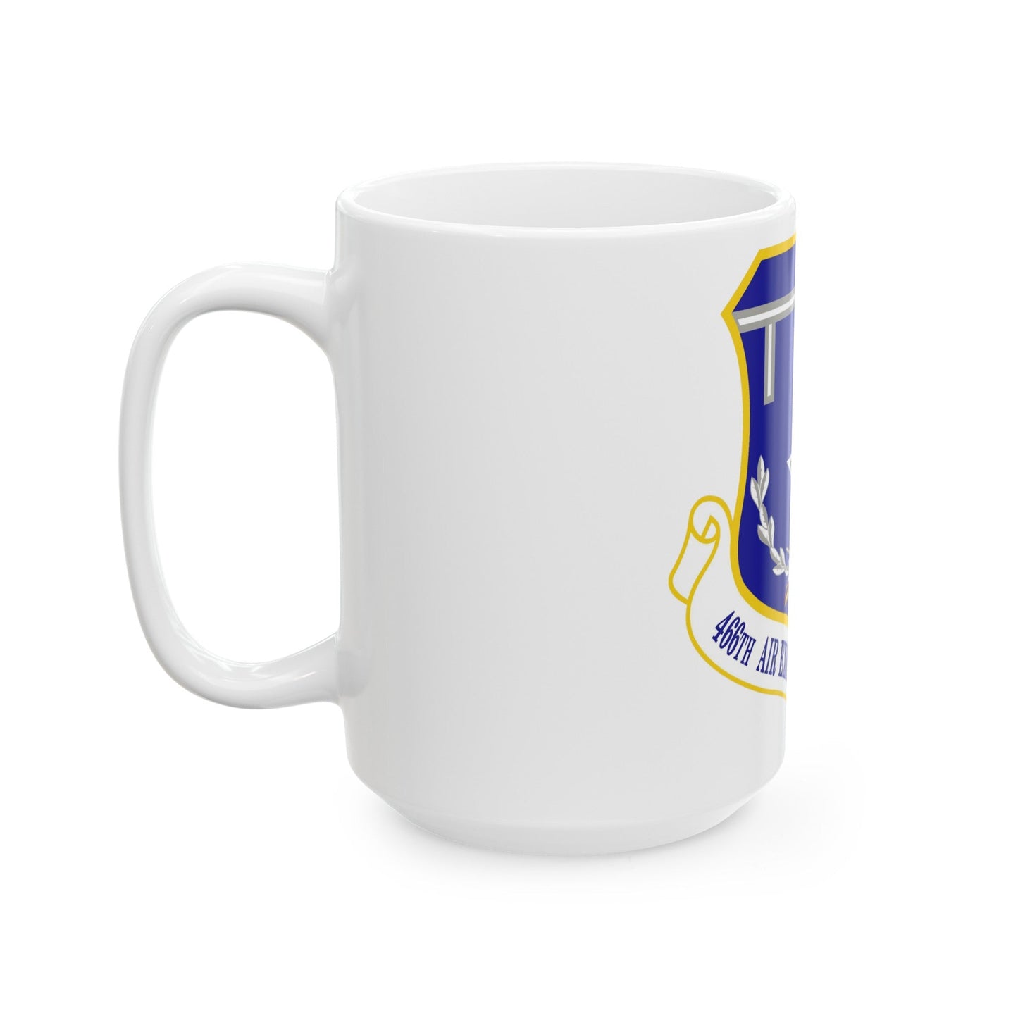 466th Air Expeditionary Group (U.S. Air Force) White Coffee Mug-The Sticker Space