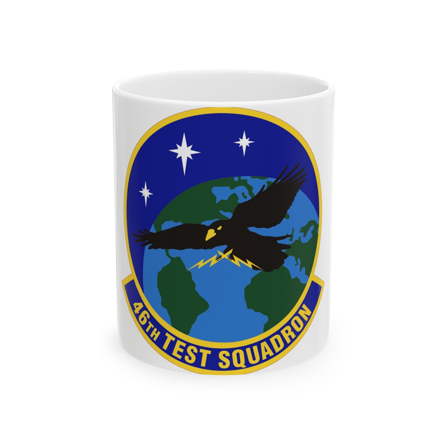 46th Test Squadron (U.S. Air Force) White Coffee Mug-11oz-The Sticker Space