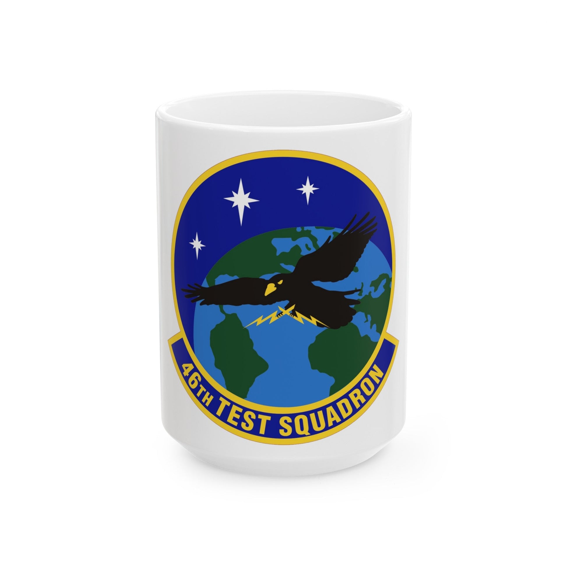 46th Test Squadron (U.S. Air Force) White Coffee Mug-15oz-The Sticker Space