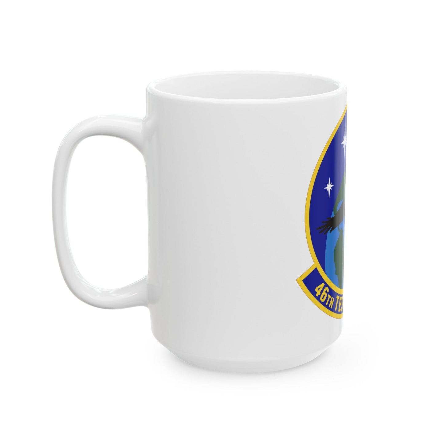 46th Test Squadron (U.S. Air Force) White Coffee Mug-The Sticker Space