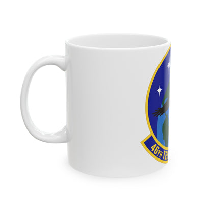 46th Test Squadron (U.S. Air Force) White Coffee Mug-The Sticker Space