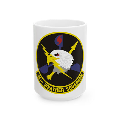46th Weather Squadron (U.S. Air Force) White Coffee Mug-15oz-The Sticker Space