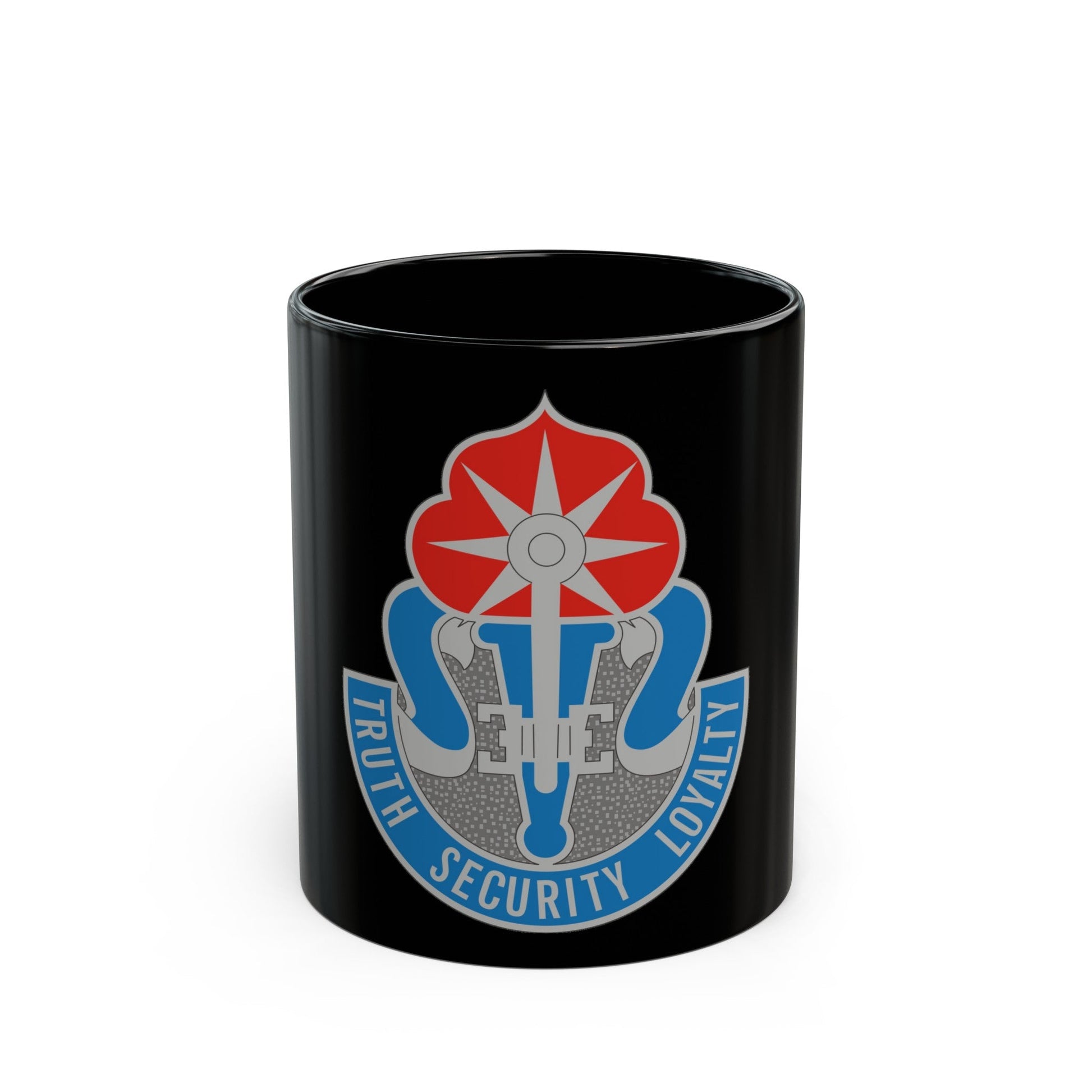 470 Military Intelligence Brigade (U.S. Army) Black Coffee Mug-11oz-The Sticker Space
