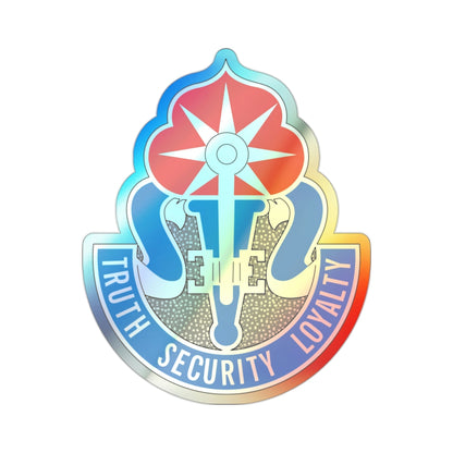 470 Military Intelligence Brigade (U.S. Army) Holographic STICKER Die-Cut Vinyl Decal-2 Inch-The Sticker Space