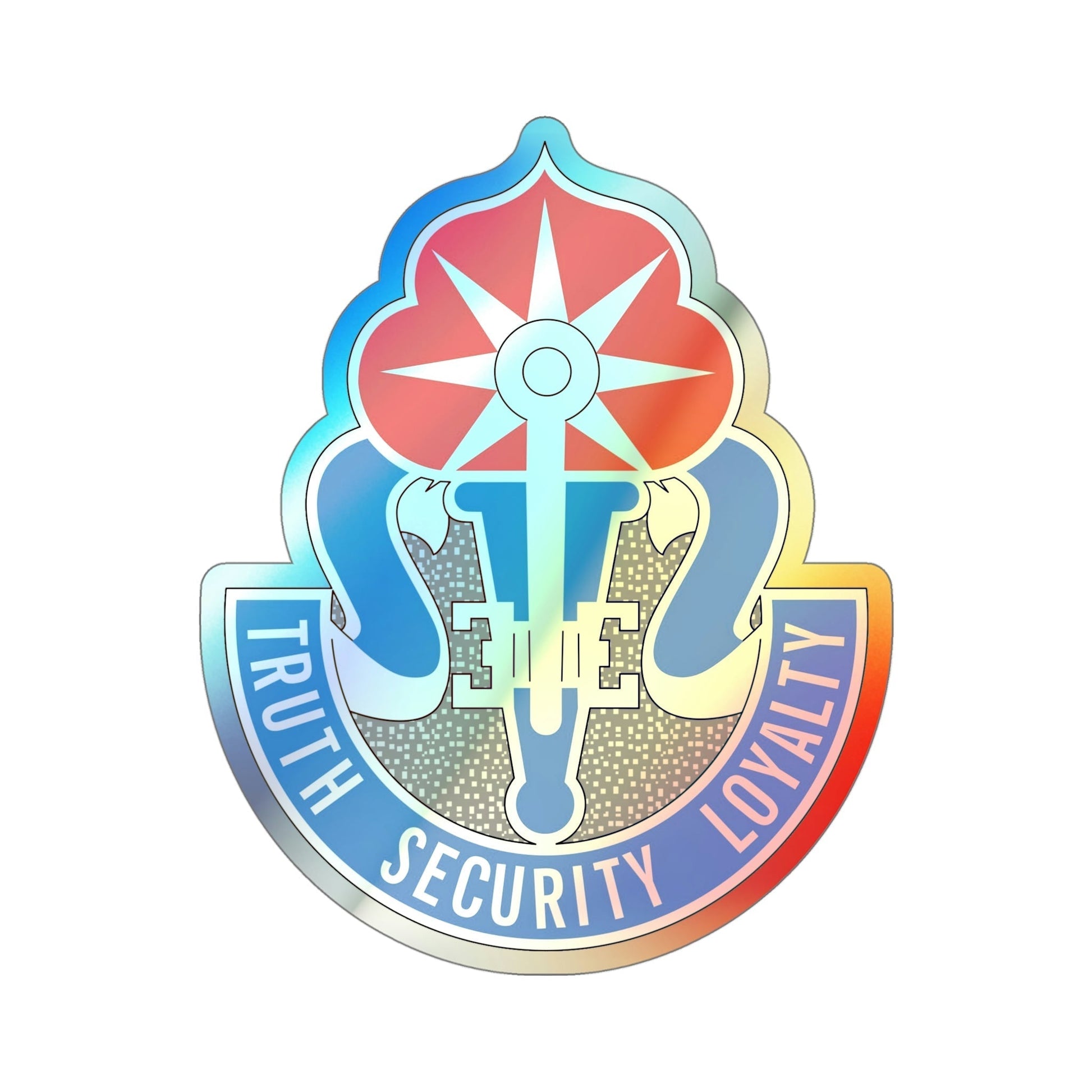 470 Military Intelligence Brigade (U.S. Army) Holographic STICKER Die-Cut Vinyl Decal-5 Inch-The Sticker Space