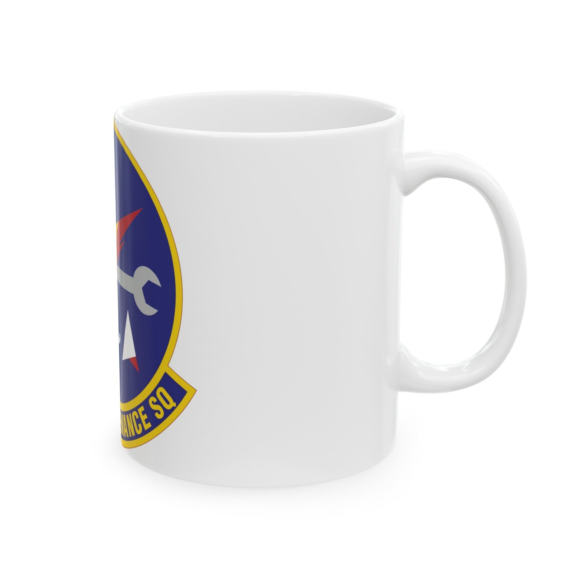 477th Maintenance Squadron (U.S. Air Force) White Coffee Mug-The Sticker Space