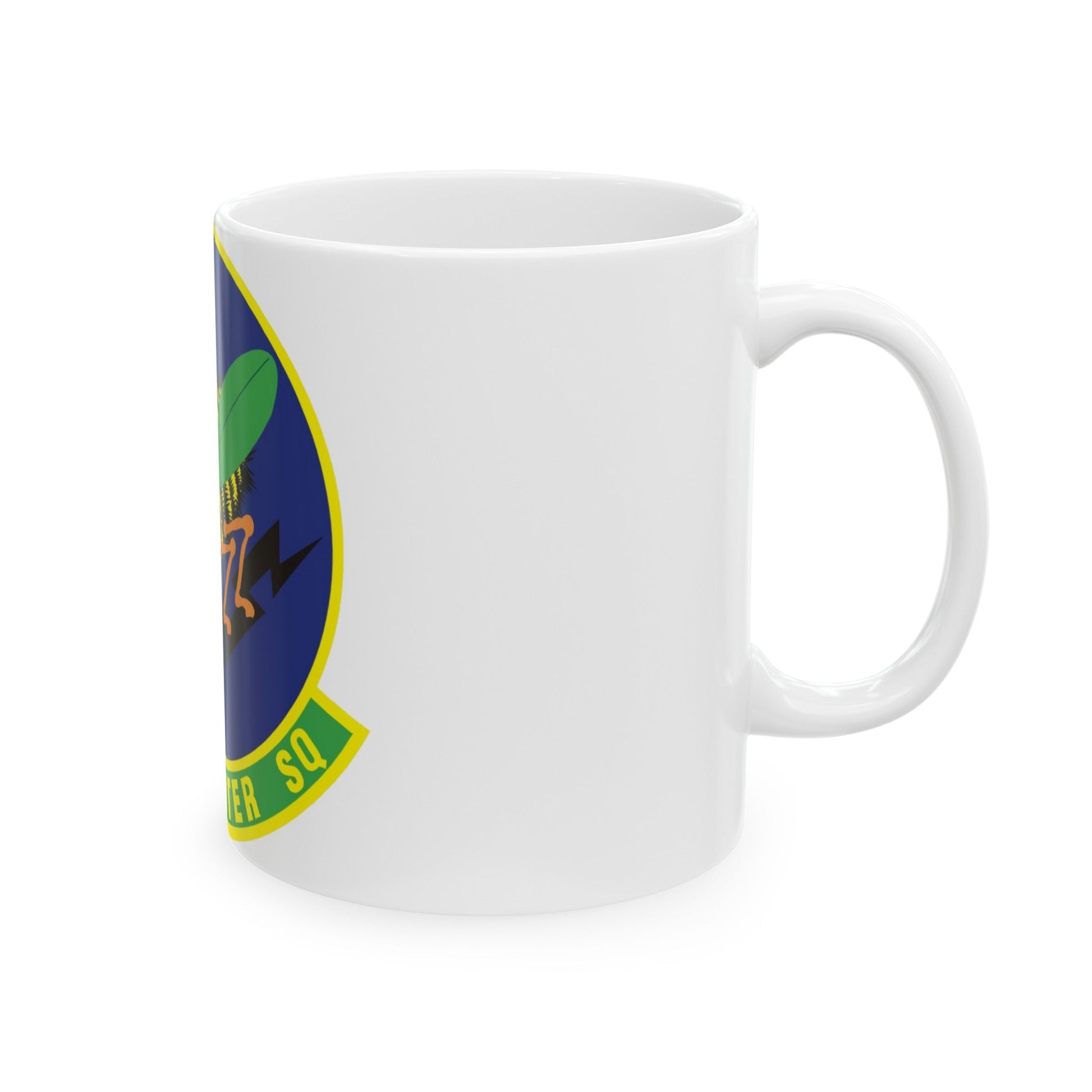 47th Fighter Squadron (U.S. Air Force) White Coffee Mug-The Sticker Space