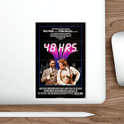 48 Hrs 1982 Movie Poster STICKER Vinyl Die-Cut Decal-The Sticker Space